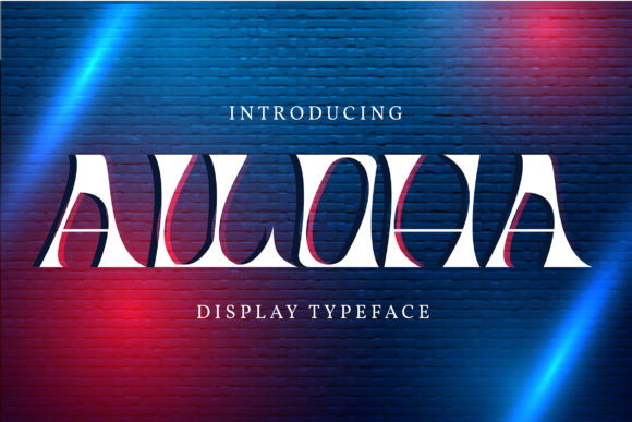 Alloha: A Whimsical Display Font That Lifts Your Web Design