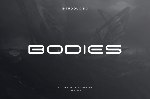 Bodies: A Minimal Display Font for Handmade Brands