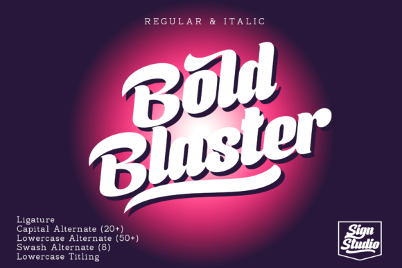 Boldblaster: A Display Font That Makes Your Brand Instantly Memorable