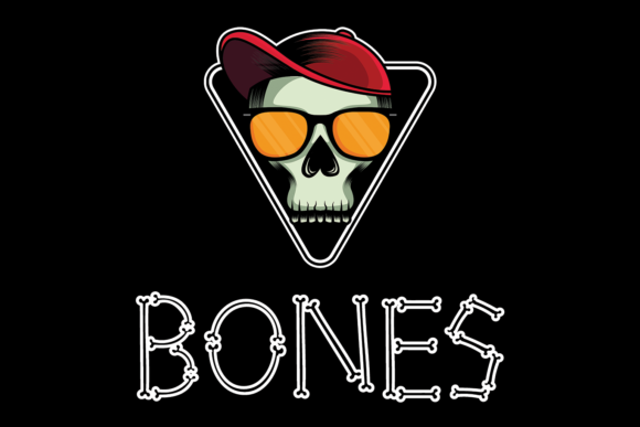 Bones: A Display Font That Commands October Attention