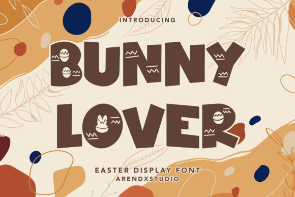 Bunny Lover Font: Bold, Playful & Perfect for Handmade Brands
