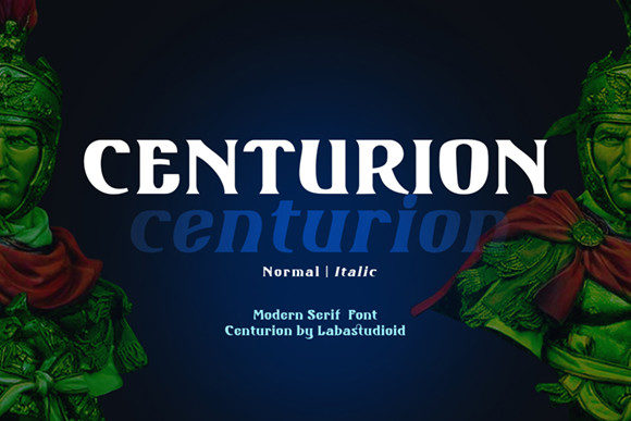 Centurion: A Bold Display Font That Elevates Real Business Branding