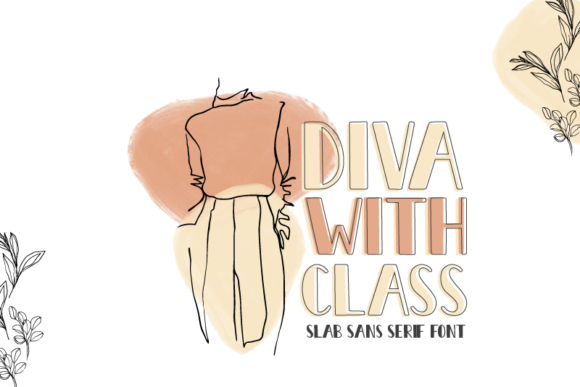 Diva with Class: A Display Font That Commands Attention