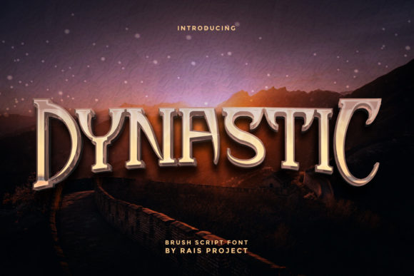 Dynastic: A Spooky, Standout Display Font for Makers