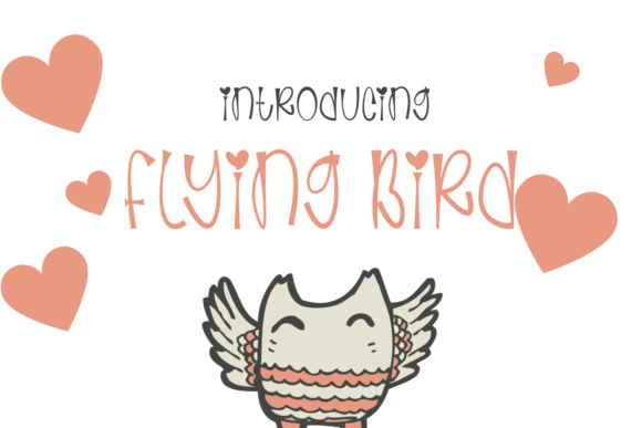 Flaying Bird: A Whimsical Display Font Worth Testing