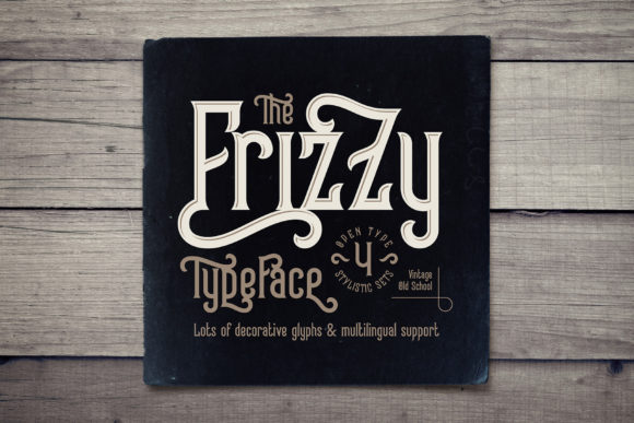 Frizzy: A Display Font That Makes Handmade Details Shine