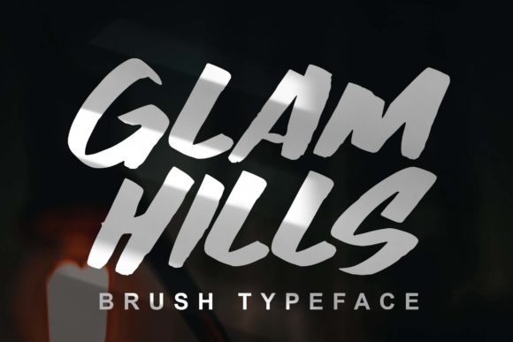 Glam Hills: A Display Font That Commands Attention