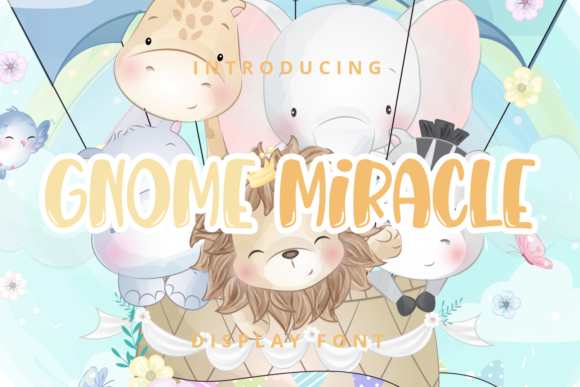 Gnome Miracle: A Display Font That Makes Your Campaigns Instantly Recognizable