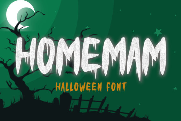 Homemam: A Spooky Display Font That Works