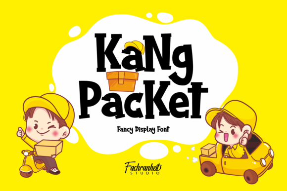 KaNg PacKet: A Playful Display Font That Delivers Personality