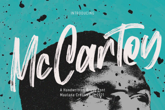 Mc Cartey: A Display Font That Feels Like a Thoughtful Pause
