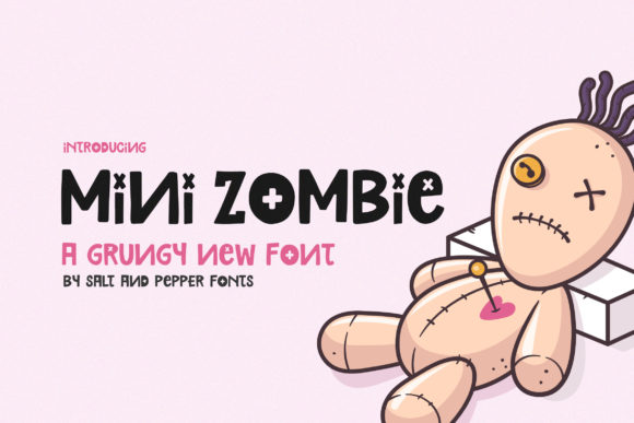Mini Zombie: A Display Font That Adds Instant Character