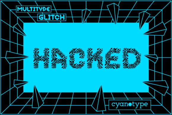 MultiType Glitch Hacked: A Display Font with Editorial Edge