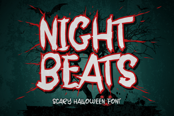 Night Beats: A Spooky Display Font That Delivers Digital Impact