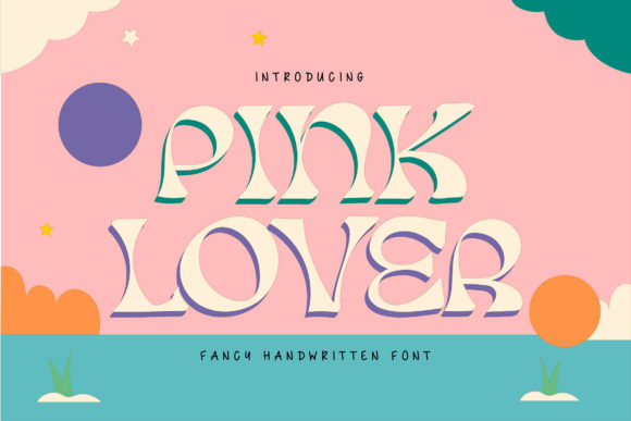 Pink Lover: A Whimsical Display Font for Scroll-Stopping Campaigns