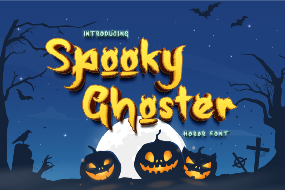 Spooky Ghoster: A Halloween Display Font That Actually Works in Campaigns
