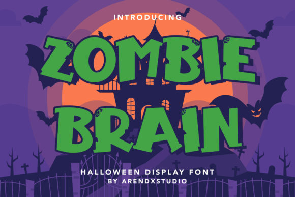 Zombie Brain: A Spooky Display Font That Builds Brand Recognition